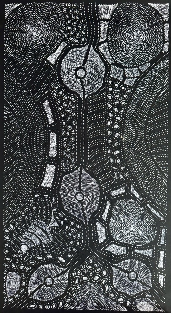 Anna Petyarre (Pitjara), Highly collectable Aboriginal art. Inc,COA and Photo’s