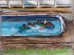 August Swimming