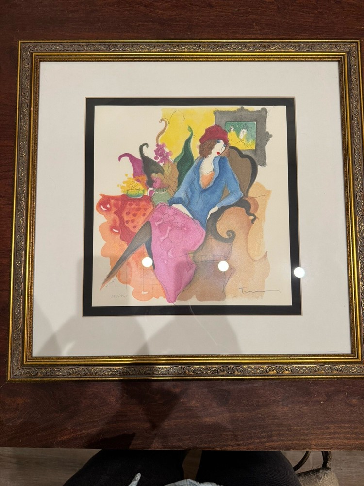 Itzchak Tarkay “Cherie Wonders” signed titled and numbered 284/350
