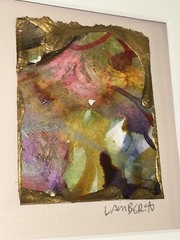 Charleston SC Norm Lambert Abstract Contemporary Acrylic Painting + Verse 12×14