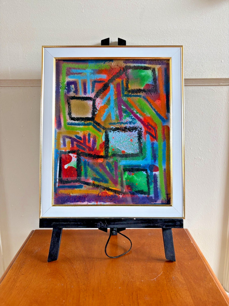 Original Murillo Painting | Tariffs | 8×10″ | Mixed Media on Board | Signed