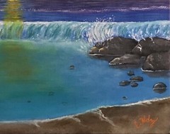 Original Artwork, Tropical Vibrance – 12 X 16