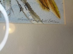 CAROL CAMPBELL COLLINS…..1929-1995…..KANSAS CITY,MO…….4 WATERCOLORS