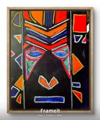 Neo Expressionism Original Modern Abstract Artwork Acrylic Painting Canvas 11×14