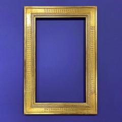 14″ x 23″ Bucks County Solid Wood Picture Frame Gilded in Genuine 22k Gold Leaf