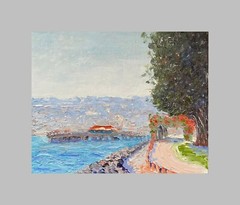 Gorgeous Oil Painting. Original. Signed. San Diego Scene. Impressionist Fine Art