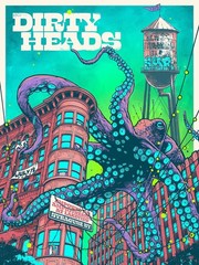 Dirty Heads Poster Syracuse NY Empower Amphitheater July 19 2026 Concert Gig Art