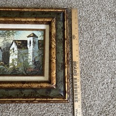 Original Oil Painting Signed T Dennis