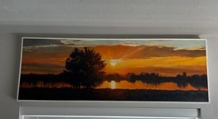 Original Oil Painting Snake River Sunset Idaho John Horejs