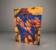Abstract Painting on Canvas signed One of Kind Wall Decor Original Art