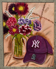 “Thank you for the Flowers” Original Still Life Floral Painting