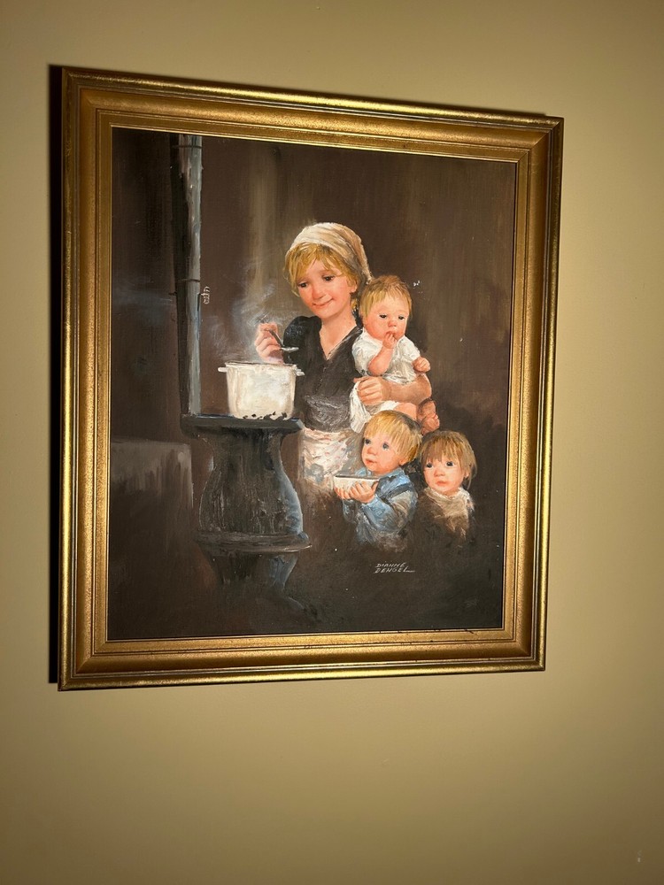 Dianne Dengel, Artist, Oil on Canvas, One of a Kind 28″ x 24″ Original Art
