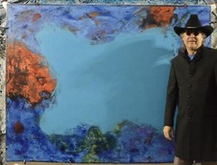Mark Little Original Professional Painting 81” X 62”(6ft 9in)Abstract Modern XL