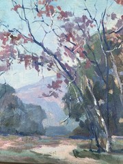Listed California Artist Florence Young San Gabriel Valley Pasadena Plein Air