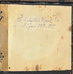 Silhouette Important Rare Virginia – Antique Silhouette Portrait – Identified!