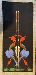 Nigerian Acrylic Paintings Artist Xxassin African Art Original Stunning!