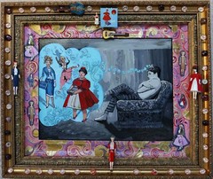 ‚ELVIS‘ Nightmare about BARBIE‘ artist showed with Howard Finster- KATA BILLUPS