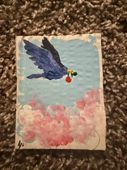 ACEO original #2-6 painting by BZ (randomized buy)