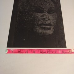 Jocelyn Wildenstein, ‘Catwoman’ Socialite Stencil Painting Original NOT Print