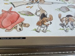 Original 1958 Illustration Art – Published Chesler Postcard
