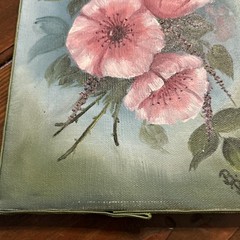 mid century original painting Signed And Dated 1972