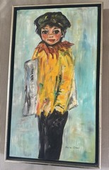 Nelle O’Neil Signed Original Painting 19×11 Inches