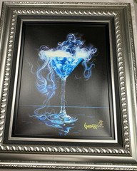 Drink with An Angel by Michael Godard – Hand Signed by Artist
