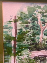 Daniel J. Bernhardt – Kansas City & Quincy, IL Artist – Watercolor 1980 20 x 26