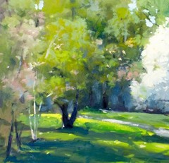 Robert Waltsak (NJ,b 1944) oil painting 126068