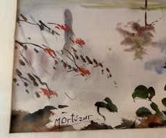 Mariano Ortuzar Watercolor on Paper Matted & Framed „18×15“