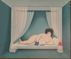 JAN BALET „CANDY“ Original Oil Painting on canvas board 30.5″x26.5″ FRAMED