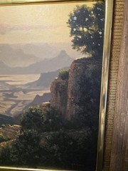 Kenny Mckenna Southwest „Cape Royal“ Original Oil On Canvas Grand Canyon 20″×36″