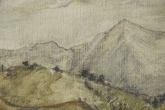 Friedegart Bone 20. century Leipzig/painting mountain landscape around 1940