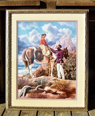 Alfredo Rodriguez THE COURTSHIP Signed & #numbered Native American Print w/CERT