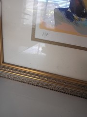 Zamy Steynowitz Jewish Wedding Acrylic on Linen Artists Proof Framed