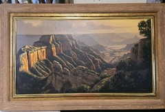 Kenny Mckenna Southwest „Cape Royal“ Original Oil On Canvas Grand Canyon 20″×36″