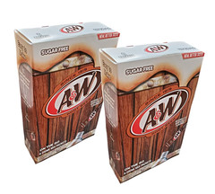 A&W Root Beer Caffeine/Sugar Free Classic On-The-Go Drink Mix Packets 2 Pk
