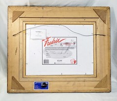2009 Signed/Framed „Sunset“ Oil Painting by Martin Pavletich/Orange Red/Yellow