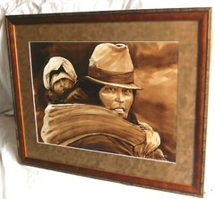 FINE ORIGINAL SIGNED LATIN AMERICAN WATERCOLOR