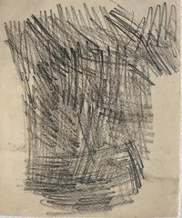 Juan David. Caricature. Ortega, ca 1978. Ink on cardboard. Original art
