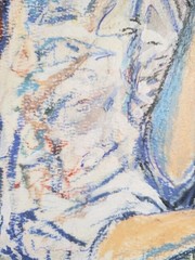 9 inch x 12 inch – Mixed Media Drawing – NO FRAME by A. Avila