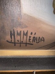 Vintage original Manuel Munoz Merida
