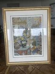 “The Painted Chest” By John Powell: paintings on canvas original framed