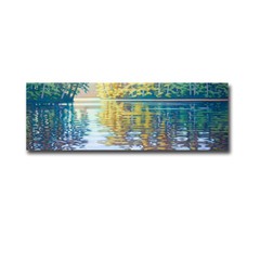 Blueberry Picker by Brumbaugh Gallery-Wrapped Canvas Giclee Art (12 in x 36 in)