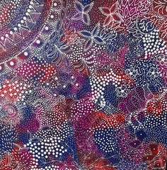 Tanya Bird Mpetyane 💕💕Aboriginal Art 94cm X 92cm COA Supplied.
