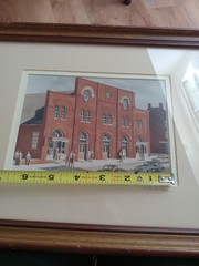 Vtg. Prints Set 3 ~William Faulkler Historic York, Pa. 1985~matted~wood Framed