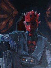 Star Wars – Darth Maul ORIGINAL Acrylic Painting 16″ x 20″ | Canvas | OOAK