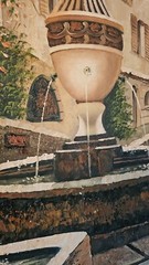 Original Vintage French Canvas Oil Painting signed by Lainas – Limited Edition