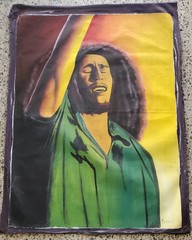 Bob Marley 30 x 41 Canvas Oil Painting Wall Art Deco Reggae Music Only one Exist