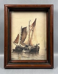 Antique Frederick W Southworth 1860-1946 Signed Northwest Impressionist Painting